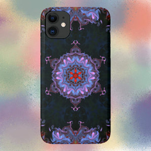 Capa Para iPhone 11 Psicodélico Hippie