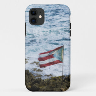 Capa Para iPhone 11 Puerto Rico, San Juan velho, bandeira do arroz de