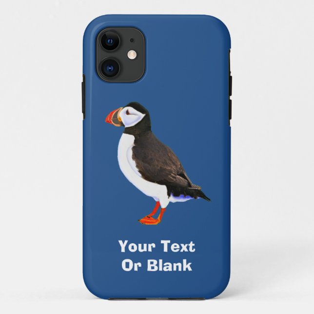 Capa Para iPhone 11 Puffin Atlântico (Verso)
