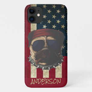 Capa Para iPhone 11 Pug Personalizado
