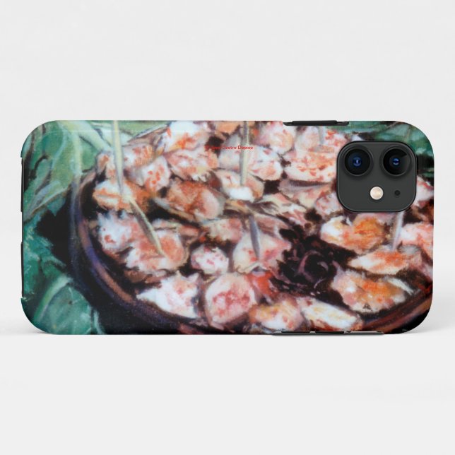 Capa Para iPhone 11 Pulpo a la gallega (Verso (horizontal))