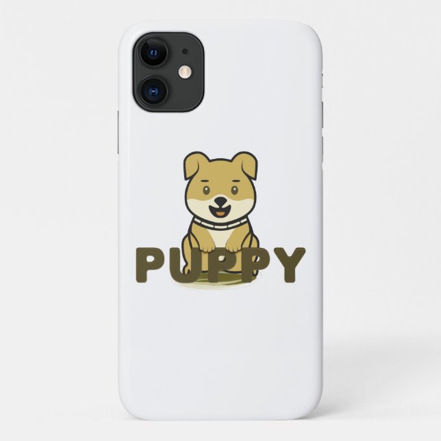 Capa Para iPhone 11 Puppy (Verso)