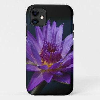 Capa Para iPhone 11 Purple Lotus Waterlily