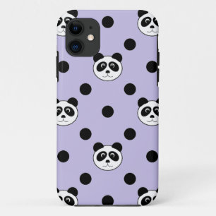 Capa Para iPhone 11 púrpura panda