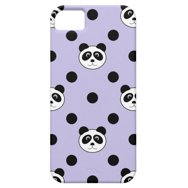 Capa Para iPhone 11 púrpura panda (Traseira)
