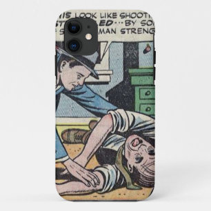 Capa Para iPhone 11 Quadrinhos de Horror Vintage dos anos 50 Melhor