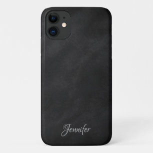 Capa Para iPhone 11 Quadro Preto Personalizado