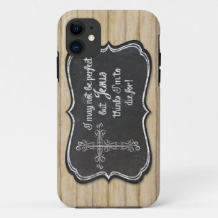 Capa Para iPhone 11 Quadro transversal inspirado cristão de Jesus