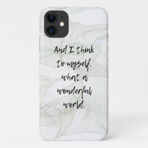 Capa Para iPhone 11 Que mundo maravilhoso