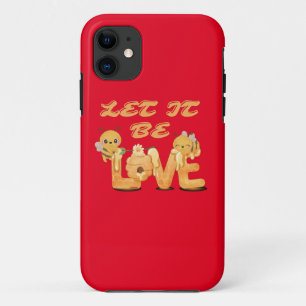 Capa Para iPhone 11 QUE SEJA AMADO AMANTES engraçados de abelhas