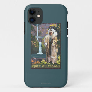 Capa Para iPhone 11 Quedas de Multnomah, OregonChief Multnomah