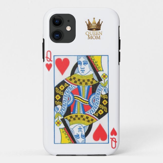 CAPA PARA iPhone 11 QUEEN CARD (Verso)