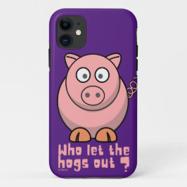 CAPA PARA iPhone 11 QUEM DEIXOU OS HOGS SAIR DO FOME