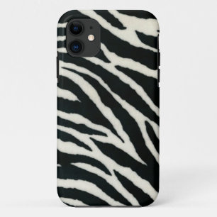 Capa Para iPhone 11 RAB Rockabilly Zebra Imprime Preto e Branco
