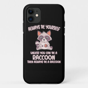 Capa Para iPhone 11 Raccoon Lover Sempre É Um Raccoon