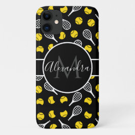 Capa Para iPhone 11 Rackers brancos de Tênis e meias bolas esportam se