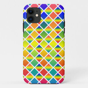 Capa Para iPhone 11 Rainbows escuros e leves (com verificação de diama