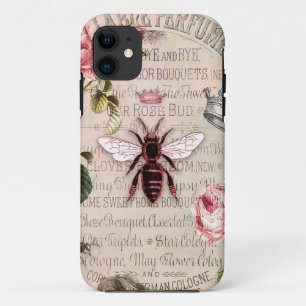Capa Para iPhone 11 Rainha Abelha Rainha Vintage Country