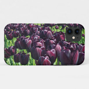 Capa Para iPhone 11 Rainha das Tulipas Noturnas