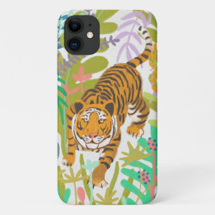 Capa Para iPhone 11 Raiz da Selva - Tigre