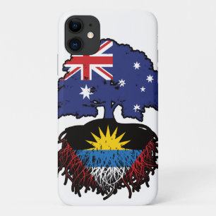 Capa Para iPhone 11 Raízes de Árvore Australiana de Antígua e Antígua