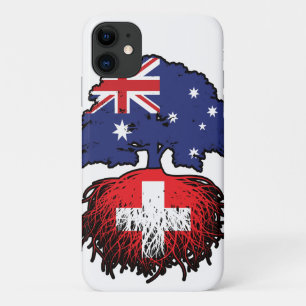 Capa Para iPhone 11 Raízes de Árvore da Austrália Australiana suiça