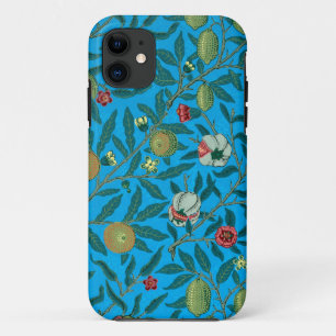 Capa Para iPhone 11 Ramais com romãs por William Morris