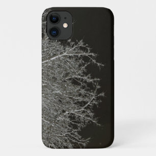 Capa Para iPhone 11 Ramais de árvore Foto Negativa