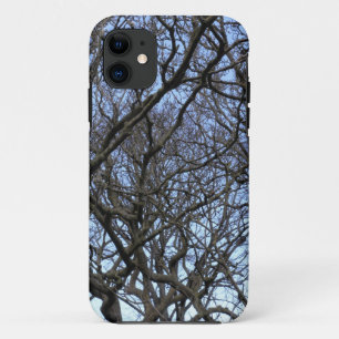 Capa Para iPhone 11 Ramificações da Magolia do inverno na Primavera pr