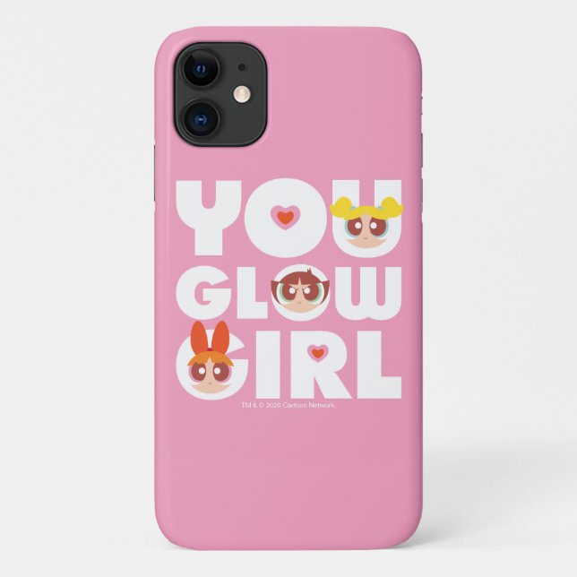 Capa Para iPhone 11 Raparigas Powerpuff: Garota Brilhante (Verso)