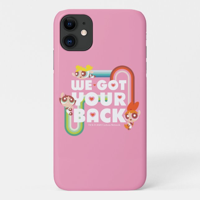 Capa Para iPhone 11 Raparigas Powerpuff: Temos As Suas Costas (Verso)