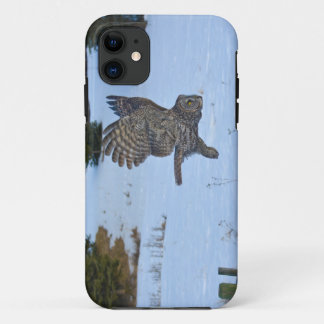 Capa Para iPhone 11 Raptor de Cinza e Excelente de neve