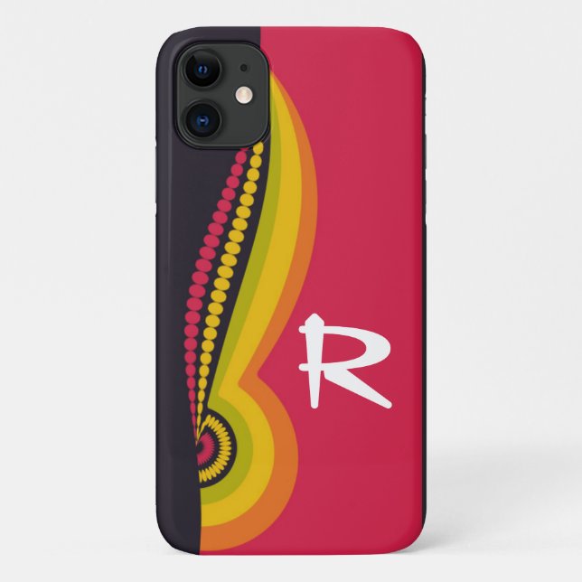 Capa Para iPhone 11 Rasta Soa Cores Funcosas (Verso)
