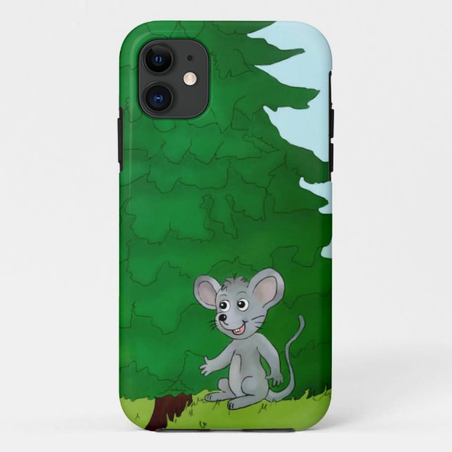 Capa Para iPhone 11 Rato (Verso)
