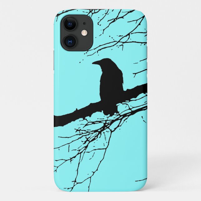 Capa Para iPhone 11 Raven Phone (Verso)