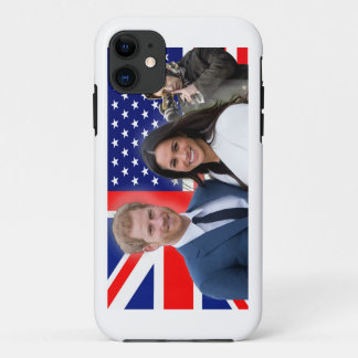 Capa Para iPhone 11 Real Wedding Harry e Meghan Almirante Secreto