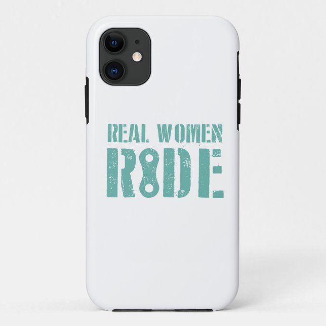 Capa Para iPhone 11 Real Women Ride (Verso)