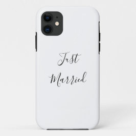 Capa Para iPhone 11 Recem casados