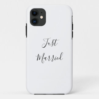 Capa Para iPhone 11 Recem casados