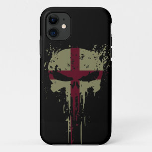 Capa Para iPhone 11 Red England Grunge