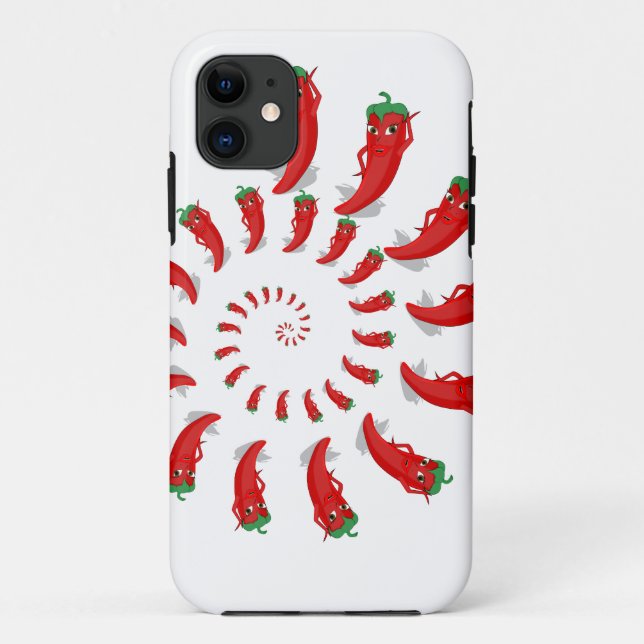 Capa Para iPhone 11 Red Pepper Diva Spiral (Verso)