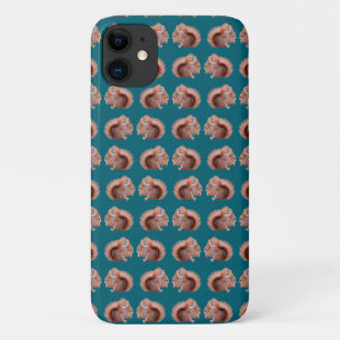 Capa Para iPhone 11 Red Squirrel Frenzy iPhone 11Case