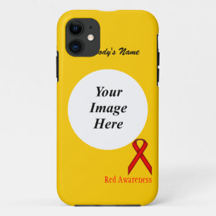 Capa Para iPhone 11 Red Standard Ribbon por Kenneth Yoncich