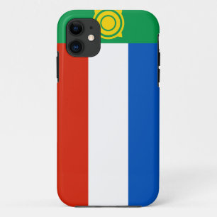 Capa Para iPhone 11 região república do país com pavilhão da rússia