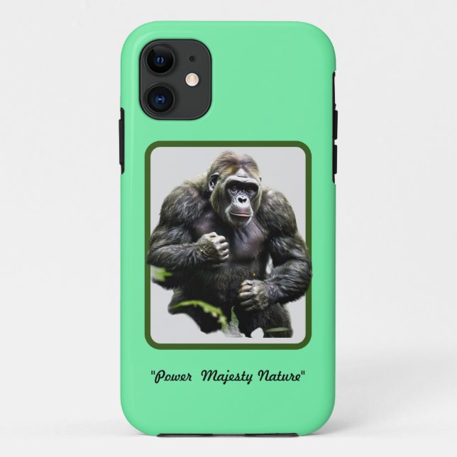 Capa Para iPhone 11 "Regra de Floresta Liberada" (Verso)