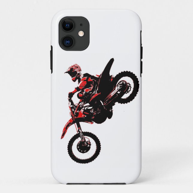 Capa Para iPhone 11 Regras do MX Motocross! (Verso)