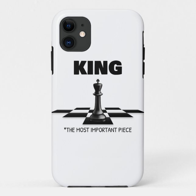 Capa Para iPhone 11 Rei O Peço Mais Importante (Verso)