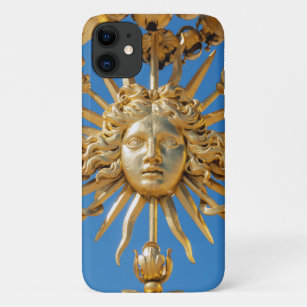 Capa Para iPhone 11 Rei Sol no portão Ouro do castelo de Versalhes
