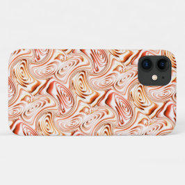 Capa Para iPhone 11 Repetindo a formação de uma flor ou borboleta aver