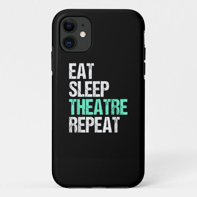 Capa Para iPhone 11 Repetir Teatro De Sono (Verso)